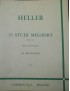 HELLER 25 STUDI MELODICI OP 45 PER PIANOFORTE