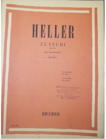 HELLER 25 STUDI OP 45 PER PIANOFORTE