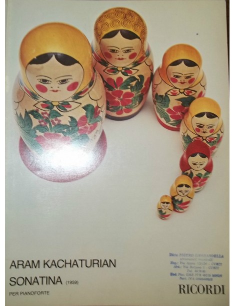 KACHATURIAN SONATINA(1959)