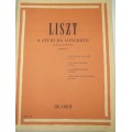 LISZT 6 STUDI DA CONCERTO PER PIANOFORTE