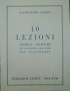 LONGO 10 LEZIONI TEORICO-PRATICHE PER PIANOFORTE