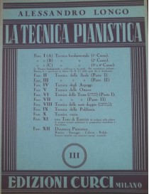 LONGO TECNICA PIANISTICA FASCICOLO 3°