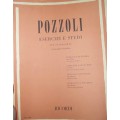 POZZOLI ESERCIZI E STUDI PER PIANOFORTE SUL PASSAGGIO DEL POLLICE