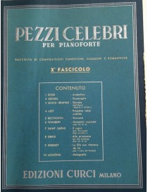PEZZI CELEBRI PER PIANOFORTE VOLUME 10