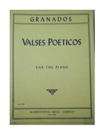 GRANADOS VALSES POETICOS PER PIANOFORTE