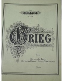 GRIEG DANZE NORVEGESI OP 35