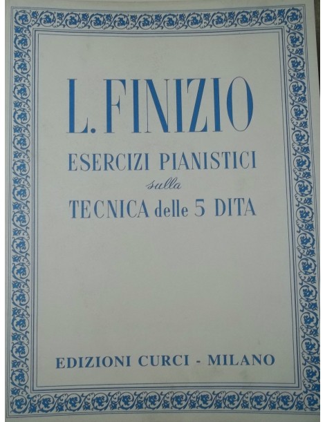 FINIZIO ESERCIZI PIANISTICI SULLA TECNICA DELLE 5 DITA