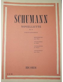 SCHUMANN NOVELLETTE OP 21 PER PIANOFORTE