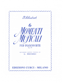 SCHUBERT 6 MOMENTI MUSICALI PER PIANOFORTE OP 94