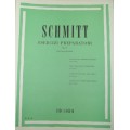 SCHMITT ESERCIZI PREPARATORI OP 16 PER PIANOFORTE