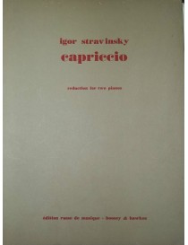 STRAVINSKY CAPRICCIO PER PIANOFORTE