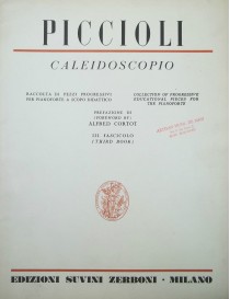 PICCIOLI CALEIDOSCOPIO VOL 3° PER PIANOFORTE