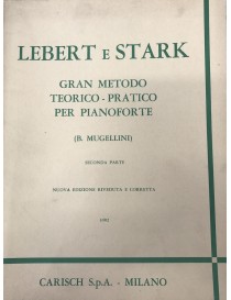 LEBERT-STARK GRAN METODO PER LO STUDIO DEL PIANOFORTE VOL 2°