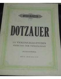 DOTZAUER 113 STUDI PER VIOLONCELLO VOL 3°