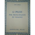 *APREA 12 PEZZI PER PRINCIPIANTI DI VIOLINO