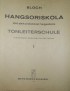 BLOCH HANGSORISKOLA VOL. 1° PER VIOLINO