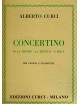 CURCI CONCERTINO IN LA MINORE PER VIOLINO E PIANOFORTE
