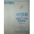 CURCI 60 STUDI IN 2°,3°,4°,5°,6°,7° POSIZIONE PER VIOLINO