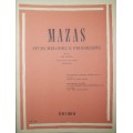 MAZAS STUDI MELODICI E PROGRESSIVI PER VIOLINO VOL 1° OP 36