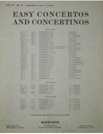 SITT CONCERTINO IN LA MINORE OP 70