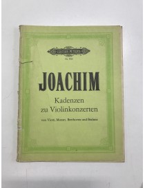 JOACHIM KADENZEN ZU VIOLINKONZERTEN