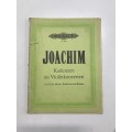 JOACHIM KADENZEN ZU VIOLINKONZERTEN
