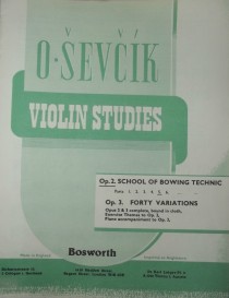 SEVCIK STUDI PER VIOLINO OP 2 PARTE 5° ARPEGGI SOPRA TRE CORDE