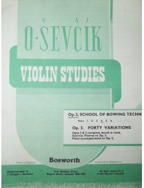SEVCIK STUDI PER VIOLINO OP 2 PARTE 4°
