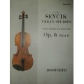 SEVCIK STUDI PER VIOLINO OP 6 PARTE 6