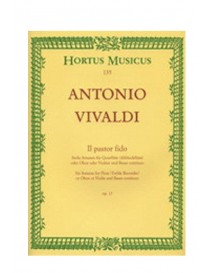 VIVALDI IL PASTOR FIDO SEI SONATE PER FLAUTO O VIOLINO OOBOE