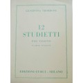 TROMBONE 12 STUDIETTI PER VIOLINO IN PRIMA POSIZIONE