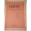 GABUCCI 10 FANTASIE DA CONCERTO PER CLARINETTO