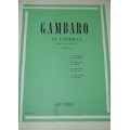 GAMBARO 12 CAPRICCI PER CLARINETTO