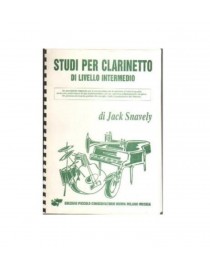 JACK SNAVELY STUDI PER CLARINETTO DI LIVELLO INTERMEDIO
