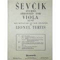 SEVCIK STUDI PER VIOLA OP 2 PARTE 3