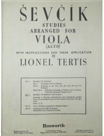 SEVCIK STUDI PER VIOLA OP 2 PARTE 2