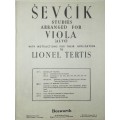 SEVCIK STUDI PER VIOLA OP 2 PARTE 2