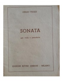 GIULIO VIOZZI SONATA PER VIOLA E PIANOFORTE