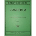 RIMSKY-KORSAKOV CONCERTO PER TROMBONE E PIANOFORTE
