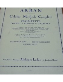 ARBAN METODO COMPLETO PER TROMBA CORNETTA A PISTONI O SAX VOL 2°