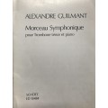 GUILMANT MORCEAU SYMPHONIQUE PER TROMBONE TENORE E PIANOFORTE