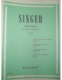 SINGER METODO TEORICO PRATICO PER OBOE VOL 3°
