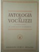 ANTOLOGIA DI VOCALIZZI DI AUTORI ITALIANI CONTEMPORANEI VOL 2°