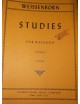 WEISSENBORN STUDIES FOR BASSOON VOL 2° OP 8