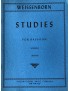 WEISSENBORN STUDI PER BASSO OP 8 VOL 1°