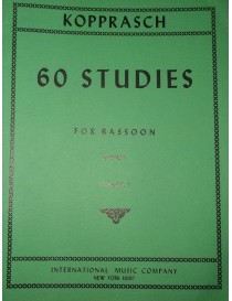 KOPPRASCH 60 STUDI FOR BASSON VOL 1°