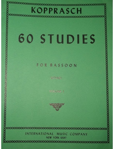 KOPPRASCH 60 STUDI FOR BASSON VOL 1°