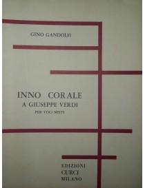 GANDOLFI INNO CORALE A GIUSEPPE VERDI PER VOCI MISTE