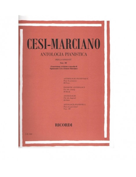 CESI MARCIANO ANTOLOGIA PIANISTICA VOL 3°