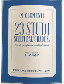 CLEMENTI 23 STUDI SCELTI DAL GRADUS